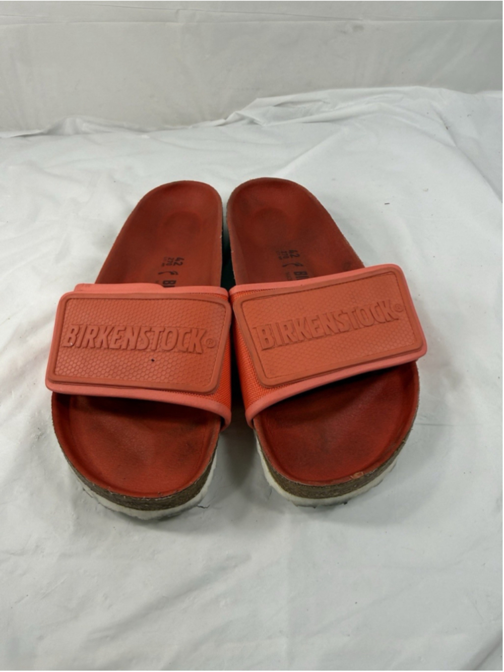 Birkenstock Tema One Strap Coral Women Sandals Sz 42 - Picture 8 of 15